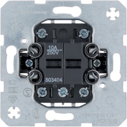 HAGER s1 serie impus drukker 4 maakcontacten gedeelde ingang 10a