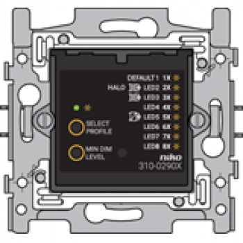 niko sokkel voor universele drukknopdimmer met cab ontstoring 2 draads 3 - 300w