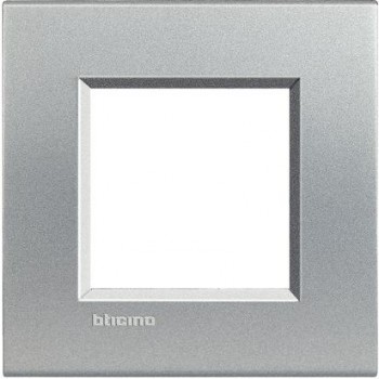 BTICINO living light plaque de recouvrement simple alu