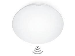 plafonnier détecteur led 9w diamètre 255mm ip44 avec senseur