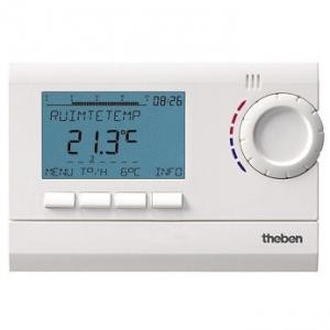 thermostat horaire digital 24h/7j 1co 6a 2 x 1.5v