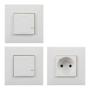 LEGRAND valena NWN kit d'extension interrupteur + prise connectee