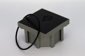 SQUARE arpi doos ip64 zonder deksel met rubber dichting