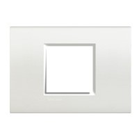 BTICINO plaque rectangulaire large pour 2 modules