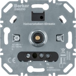 s1 bijpost voor universele draaidimmer comfort , met soft-klik