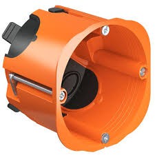 helia boîtier pour paroi creuse o-range, simple , h 61 mm diam 68mm