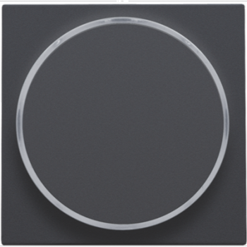 niko set de finition avec anneau transparent sans symbole anthracite