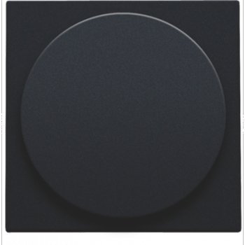 NIKO INTENSE niko set de finition pour variateur à bouton rotatif ou extension ,bouton inclus black coated