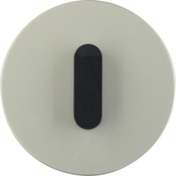 berker plaque recouvrement-commande pour interrupteur/poussoirs serie r.classic inox