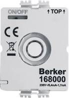 berker led-module 230 v voor draaischakelaar /draaidrukknop serie 1930/glas/ r.classic