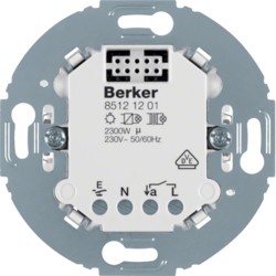 berker relais module 230v enkelvoudig -inbouw met nulleider serie 1930 / r.classic