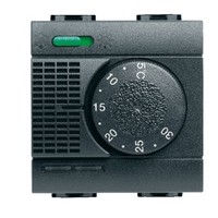 BTICINO living light thermostaat 230v 2a elektronisch met omschakelaar zomer/winter (ar)