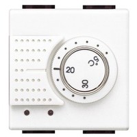 BTICINO living light thermostaat 230v 2a elektronisch met 1 omschakelcontact