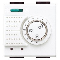 thermostat d'ambiance 230V 2A électronique avec commutateur été/hiver