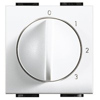 living light interrupteur à 4 positions pour ventilateur 3 vitesses blanc