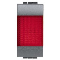 BTICINO voyant light avec diffuseur rouge luminable