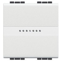 BTICINO living light kruisschakelaar axiaal 16a 2 module