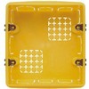 boîte à encastrer pour 2 x 3 modules rectangle