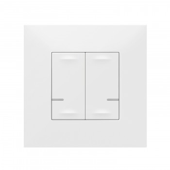 LEGRAND valena nwn rf bediening voor verlichting 2 x on/off wit