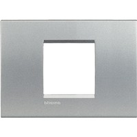 BTICINO plaque rectangulaire large pour 2 modules