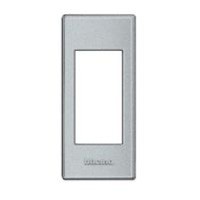 BTICINO living light support et plaque profilé 1 module alu