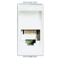 prise téléphonique rj11 k10 1 module pour fiche 2841/2