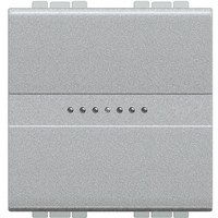 living light schakelaar enkelpolig axiaal 10a 2 module (te)