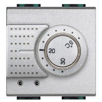 living light thermostat d'ambiance 230V 2A électronique alu