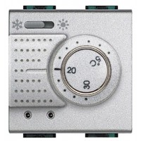 thermostat d'ambiance 230V 2A électronique avec commutateur été/hiver