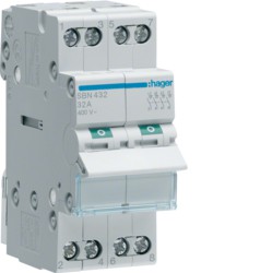 interrupteur modulaire 4 pôles 32a 230v