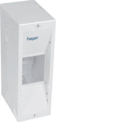 HAGER coffret cache-borne 2 modules ip30