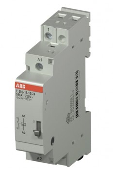 abb télérupteur électrique e290-16-20/24 avec bobine 24 vac/12 vdc