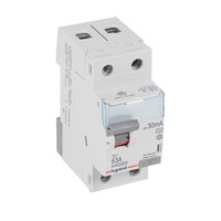 legrand interrupteur différentiel tx³ 2p 30ma 63a type a - 2 modules