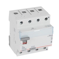 legrand differentieelschakelaar tx³ 4p 30ma 25a type a - 4 modules