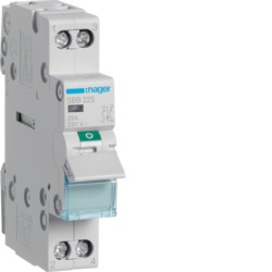 HAGER interrupteur modulaire 2 pôles 25a avec voyant led