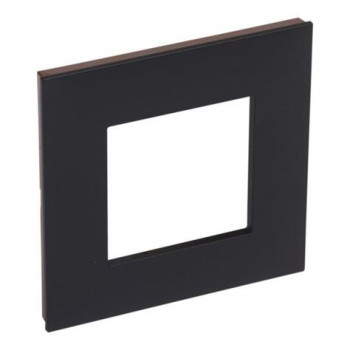 LEGRAND valena plaque de finition noir cuivre simple