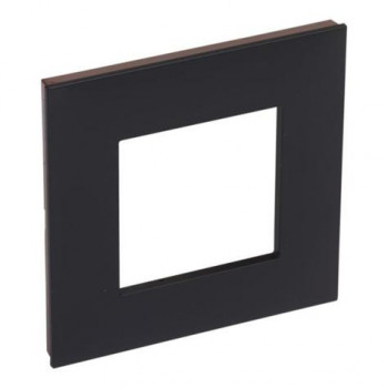 valena plaque de finition noir cuivre simple