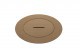 ROUND arpi prise de sol ip66 1 x haut-parleur bronze stainless steel brushed