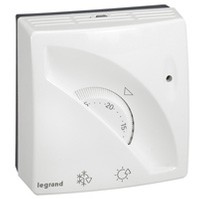 thermostat d'ambiance mécanique à bouton de réglage de 6 à 30°C