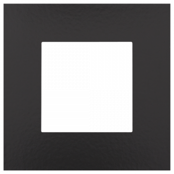 NIKO PURE niko plaque de recouvrement simple piano black