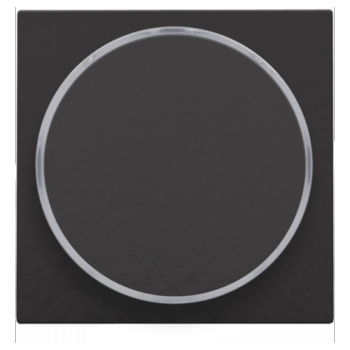 niko set de finition pure avec anneau transparent sans symbole piano black coated