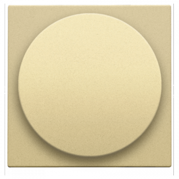 NIKO PURE niko set de finition pour variateur à bouton rotatif ou extension ,bouton inclus gold coated