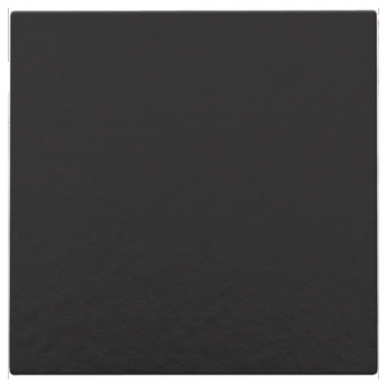 NIKO PURE niko spuitwaterdichte blindplaat 45 x 45 mm piano black