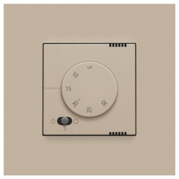 thermostat électronique avec plaque centrale
