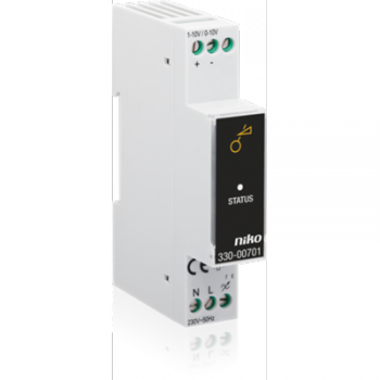 niko universele modulaire dimmer met cab ontstoring 3 - 350w analoog sturing