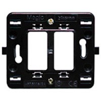 BTICINO magic support interrupteur 2 x 1 module fixation par griffes