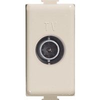 BTICINO magic tv contactdoos doorvoer 1 module