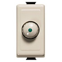 magic dimmer met draaiknop/wisselschakelaar 60/500w 230v 1 module