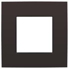 plaque de recouvrement intense dark brown (code 124)