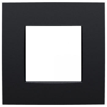 plaque de recouvrement intense black matt (code 130)